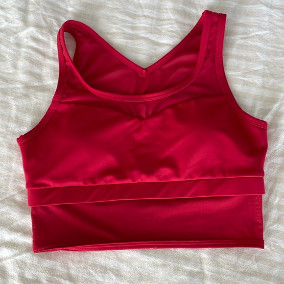 Cleo Harper Red Sports Bra - Picture 1 of 3